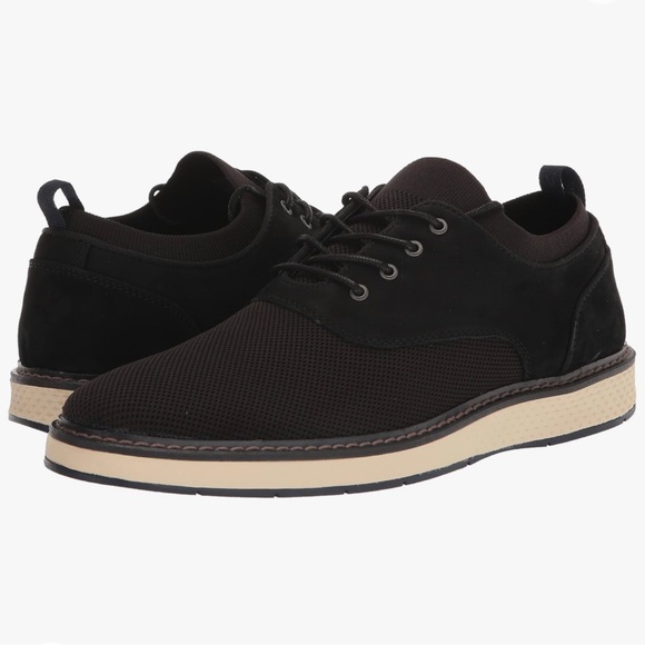 Vince Camuto Other - Vince Camuto VY-EERO Black Sport Stretch Men’s Dress/Casual Oxford Shoe Size 11